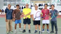 Pemkab Tuba Dan Bapalkes Gelar Pertandingan Tenis Persahabatan