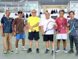 Pemkab Tuba Dan Bapalkes Gelar Pertandingan Tenis Persahabatan